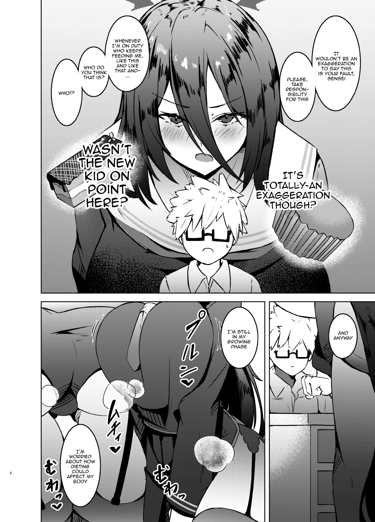 Hentai Manga Comic-I Love The You Who Eats A Lot!!-Read-4